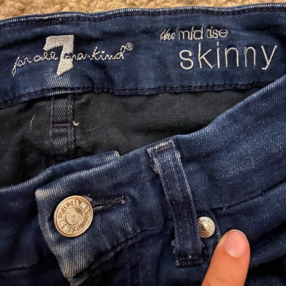 7 for all mankind skinny jeans - Picture 2 of 2